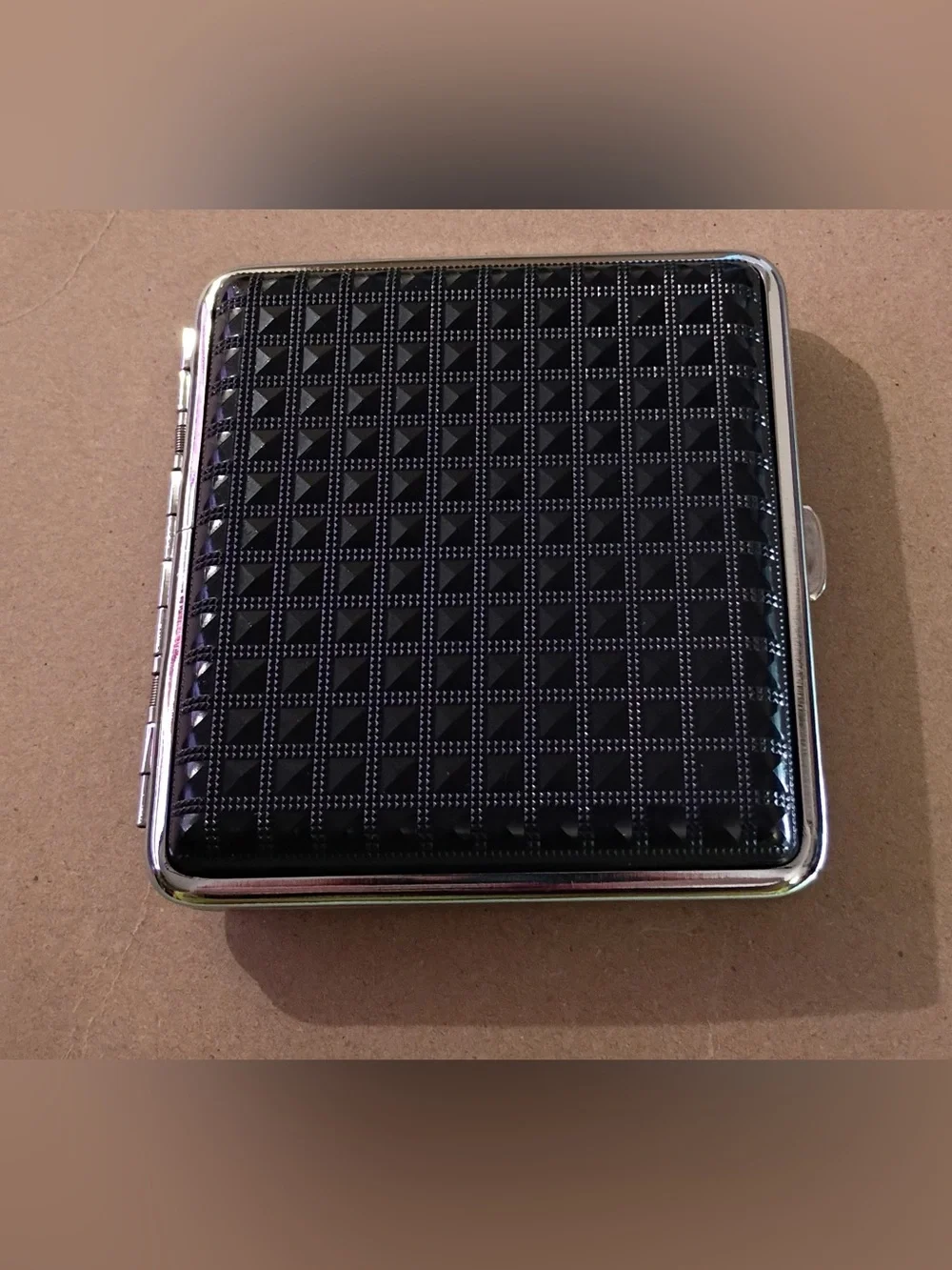 Black Textured Protective Case Holder
